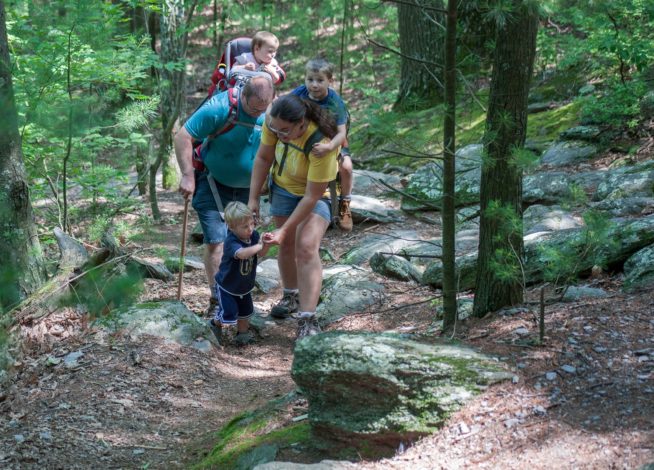 6 Tips for Hiking with Kids on Difficult Terrain by Kirby Crawford for Hhike it Baby