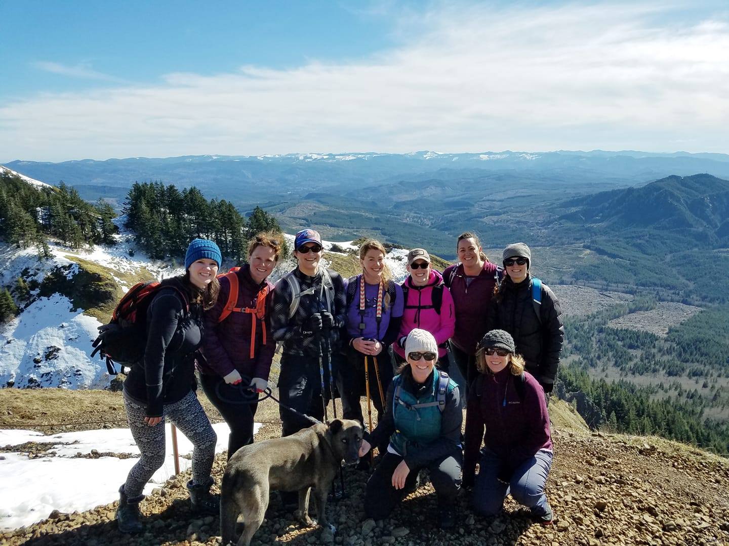 Celebrating women on trail by Vong Hamilton for Hike it Baby