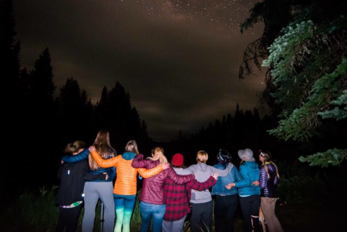 Celebrating women on trail by Vong Hamilton for Hike it Baby