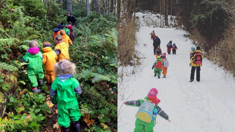 Learning in nature: the benefits of forest school by Rebecca Hosley for Hike it Baby