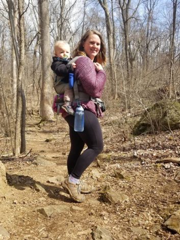 How to carry supplies with a soft-structured carrier by Vong Hamilton for Hike it Baby