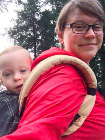 How to get outside with your NICU baby by Anna David for Hike it Baby