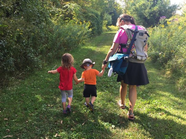 How my Military Family Found our "Village" Through Hike it Baby by Becca Hosley for Hike it Baby
