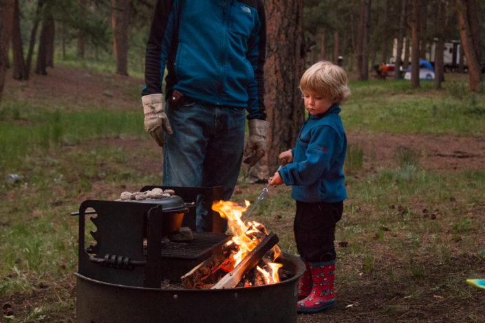 Nighttime Activities for Camping by Mary Flynn for Hike it Baby (photo courtesy of Two Kids in Tow)