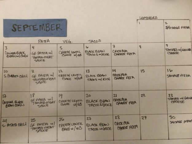 Easy Meal Planning to Get Your Family Through a HiB30 Challenge by Heidi Schertz for Hike it Baby