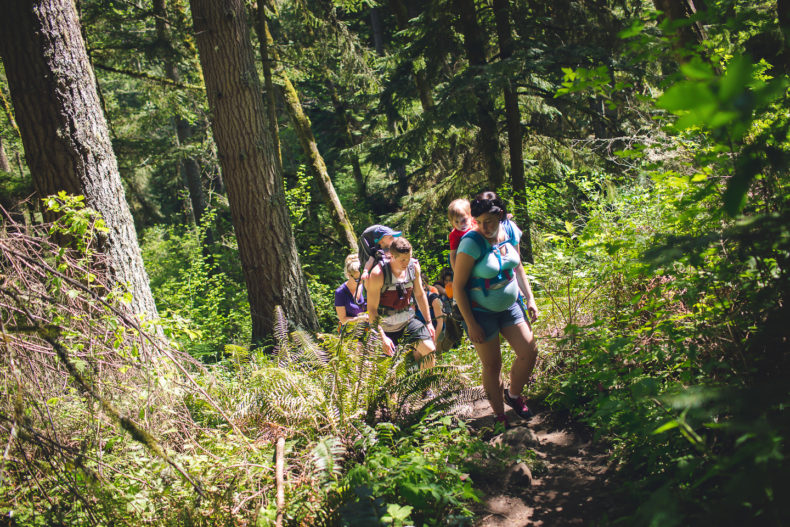 It's so important to stay active during pregnancy. I love hiking with Hike it Baby! The Hike it Baby 30 challenge is awesome and lots of pregnant moms participate!