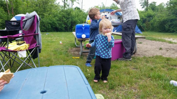 sky baby camping