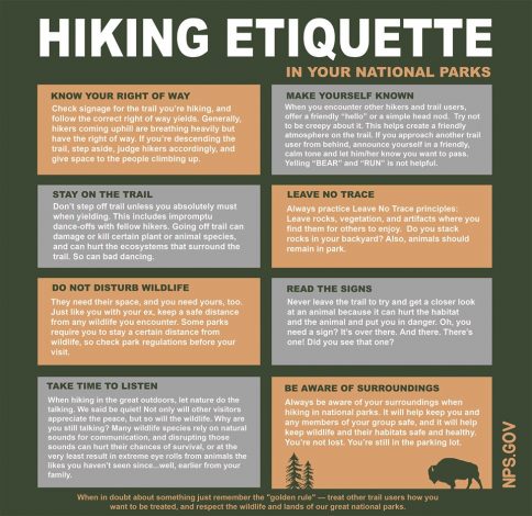 hiking etiquette tips