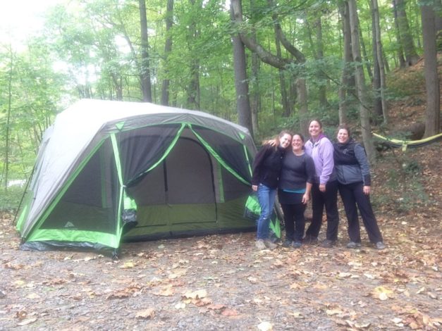 How to Organize a Fun Ladies' Camping Trip by Jessica Featherstone for Hike it Baby