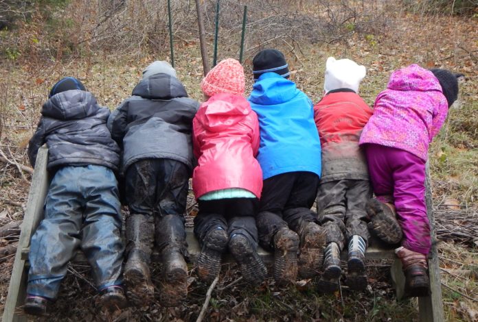 Taking Learning Outdoors: Preschool Gets a Makeover by Jessica Nave for Hike it Baby