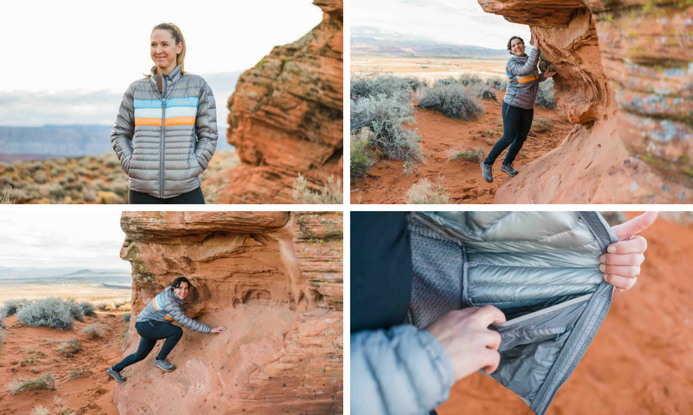 Comparison of 7 Lightweight Down Jackets by Shanti Hodges for Hike it Baby