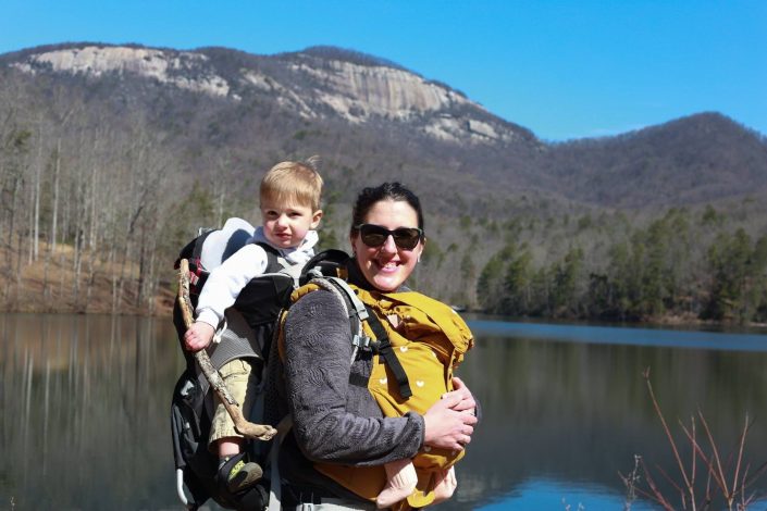 Ways to get back on the trail after having a baby by Rebcca Hosley for Hike it Baby