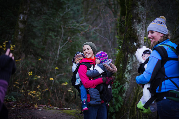 Helpful Tips on How to Tandem Carry Your Smallest Hikers by Erin Pennings for Hike it Baby