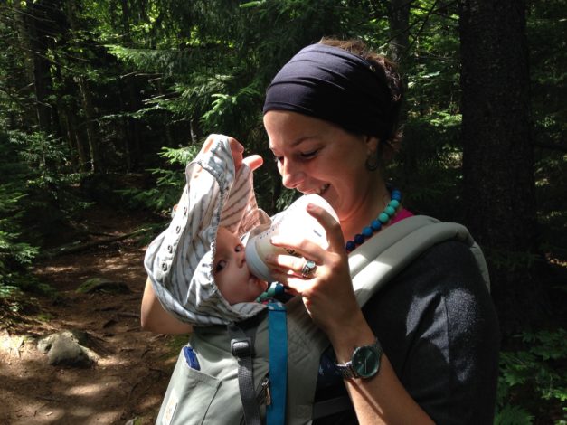 How to soothe a cranky baby on trail by Natalie/Becca for Hike it Baby