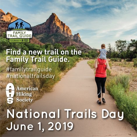 Sharing the gift of trail adventure on National Trails Day by Wesley Trimble for Hike it Baby