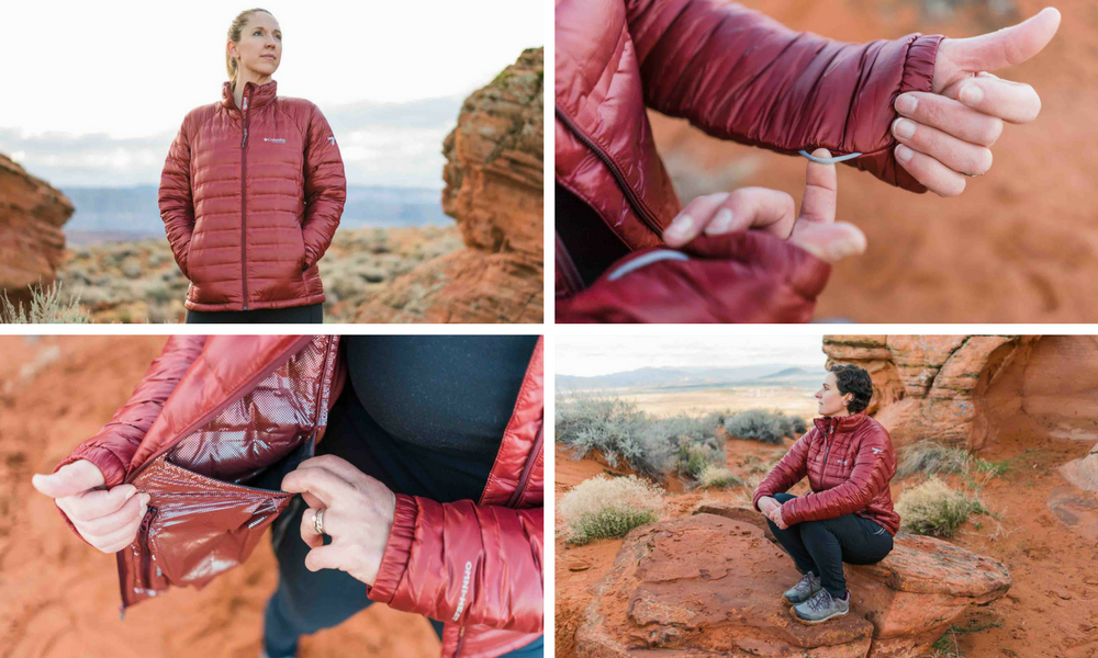 Comparison of 7 Lightweight Down Jackets by Shanti Hodges for Hike it Baby