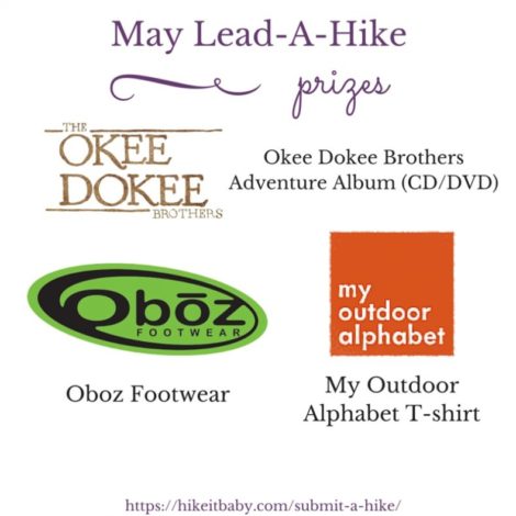 Lead a Hike Prizes - May 2016