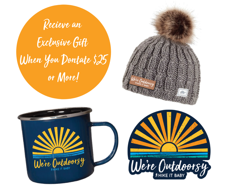 exclusive gifts when you donate $25 or more