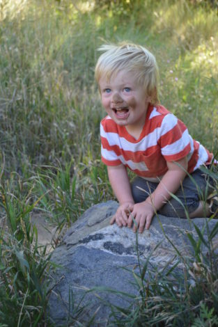 Hiking slow with toddlers