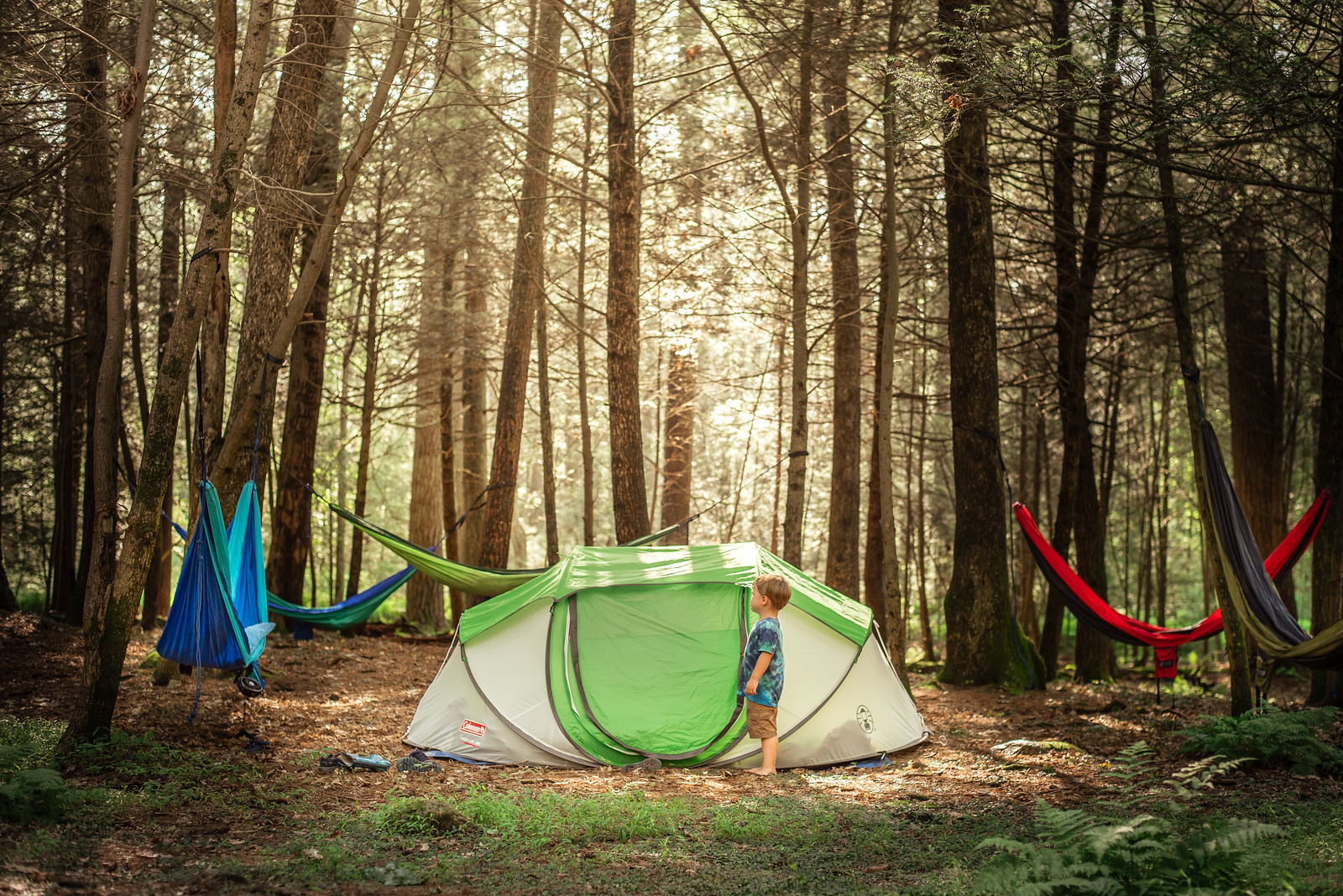 What to look for in a kid-friendly camping site by Jessica Nave for Hike it Baby