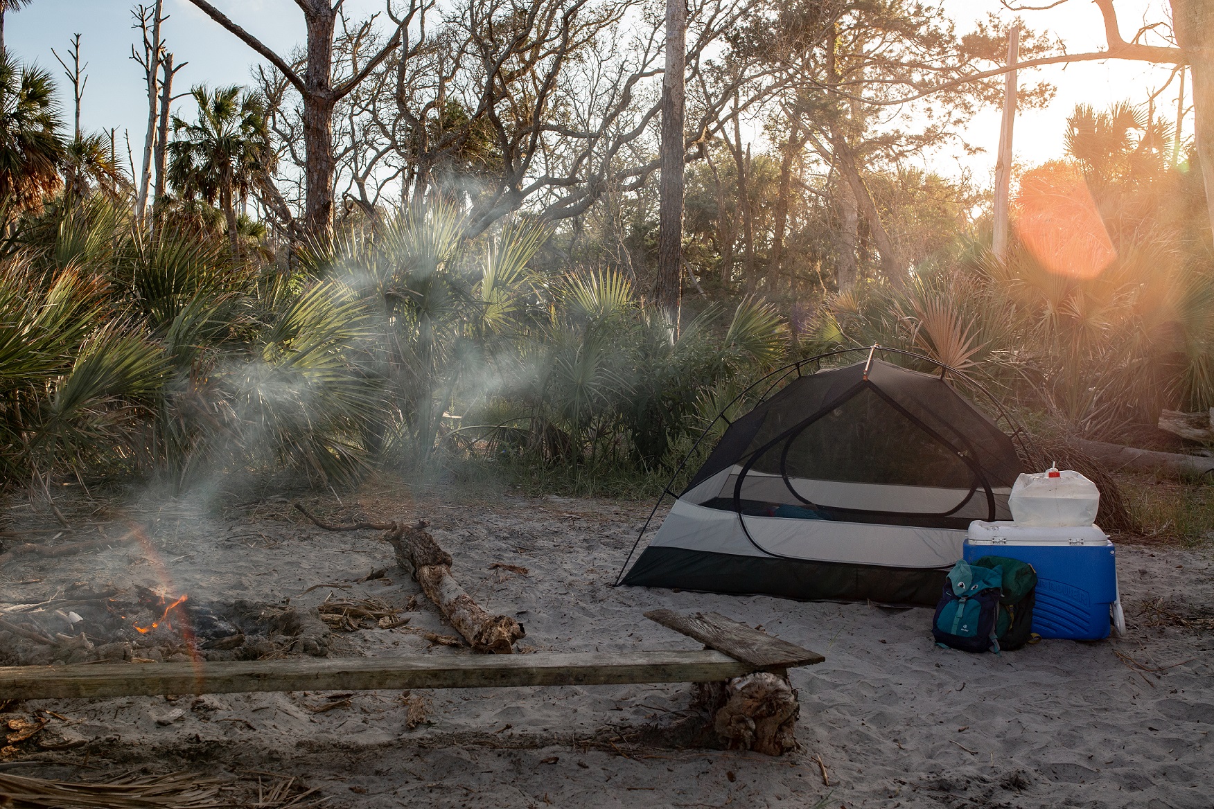 How to plan the ultimate beach camping adventure by Stephanie Jacobson for Hike it Baby