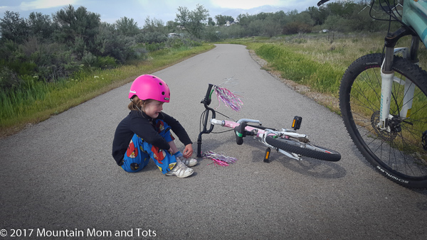 Bike It Baby- Am I a Pusher Parent? Susan talks about her experience with May's National Bike Month and her goals to reach five biking miles.